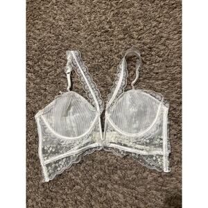 For Love & Lemon's Baby’s Breath Bustier M
